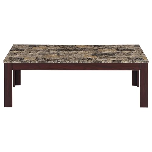 3-Piece Faux Marble Top Coffee Table Set P6261
