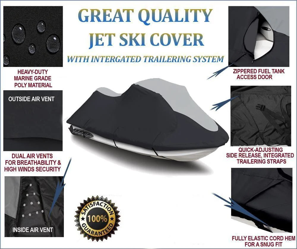Heavy-Duty Jet Ski PWC Watercraft Cover Q170