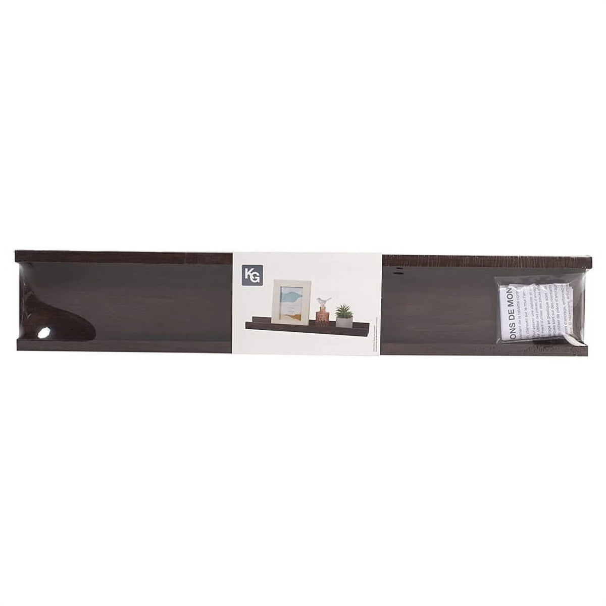 Brown Floating Wall Shelf H40004
