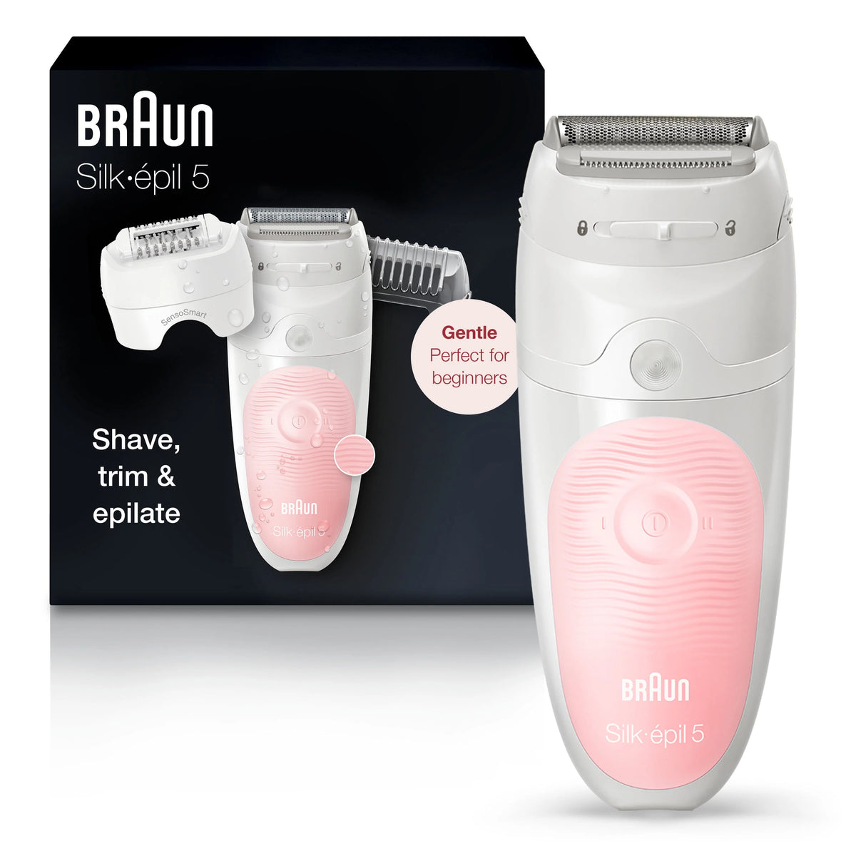 White Pink Epilator A226