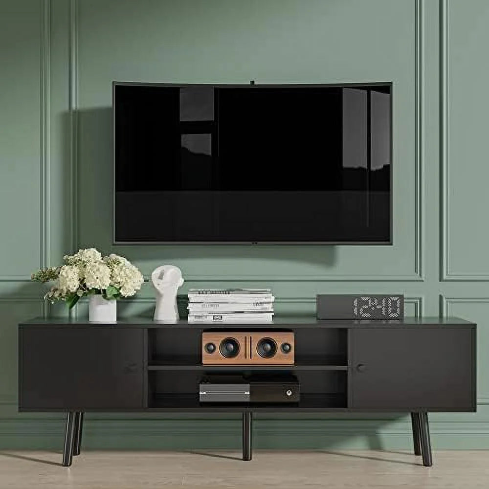 White Wooden TV Stand K33217