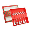 Christmas Stainless Steel Spoons Forks Set I28220