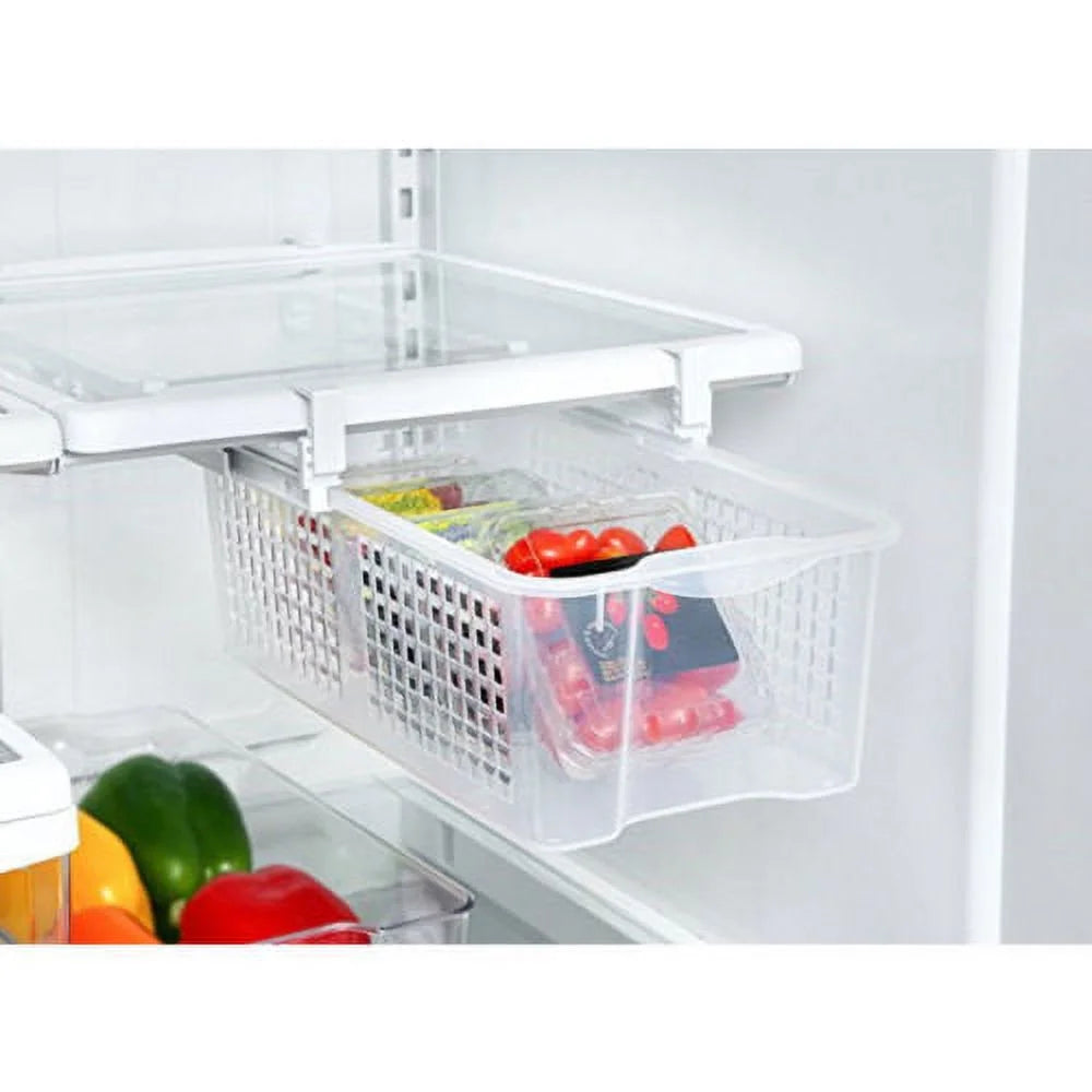Refrigerator Pull Out Bin Food Storage Organizer Containers F782682