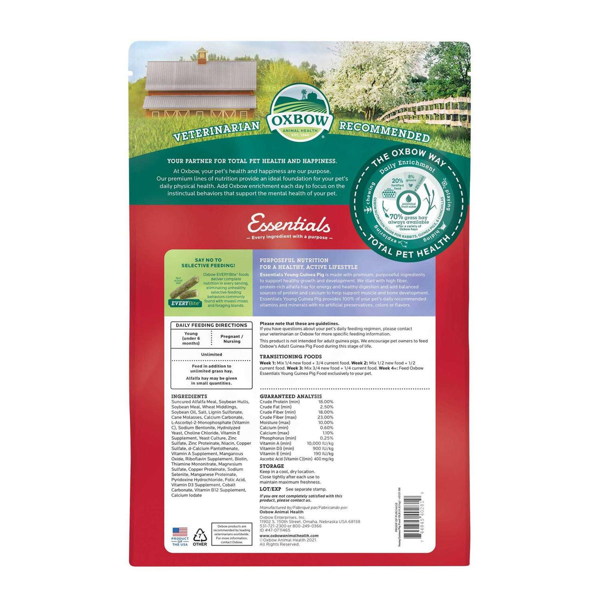 Young Guinea Pig Food O94932