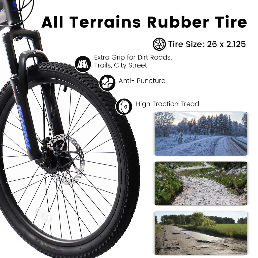 24 inch 21-Speed Mountain Bike Q25260