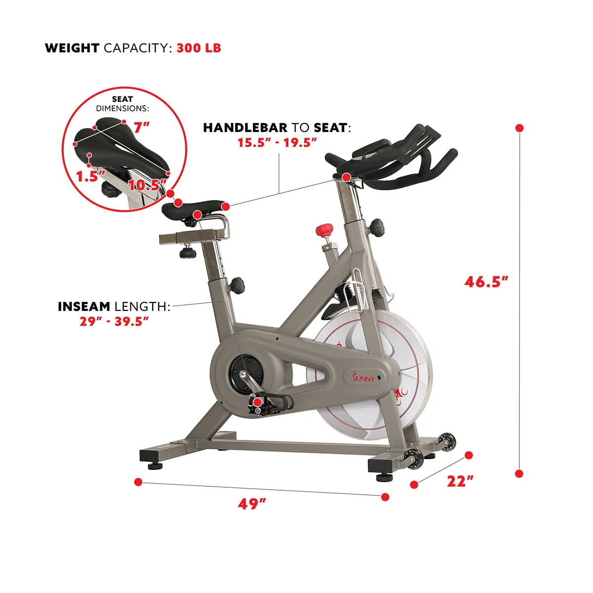 Magnetic Indoor Cycling Bike Y38311