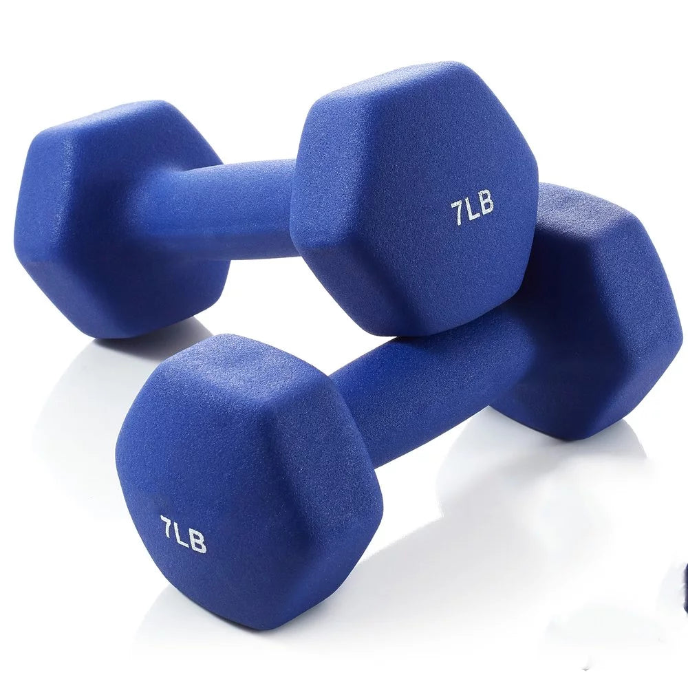 Neoprene Coated Hex Dumbbell Set L68491
