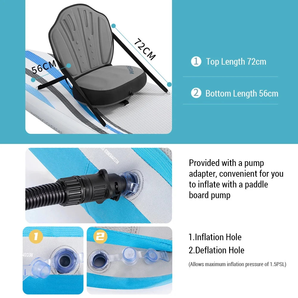 Adjustable Kayak Seat with Back Support J2935