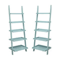 2 Piece Wood Bookshelf Set I505