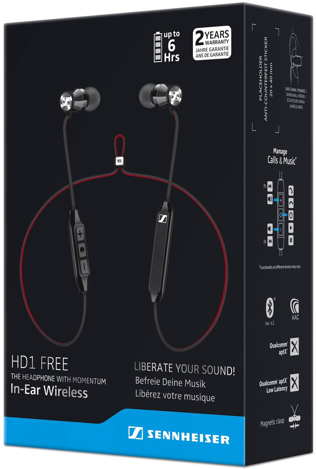In-Ear Bluetooth Headphones F166640