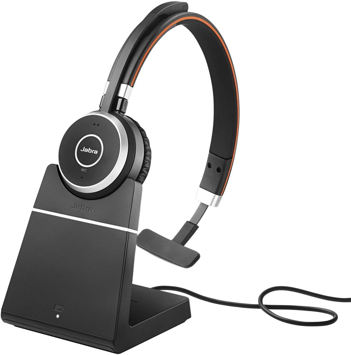 Jabra Evolve 65 UC Wireless Headset Mono with Link 370 USB Adapter P30564
