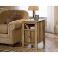 Craftsman Oak End Table with Storage U9009