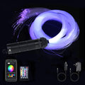 Car Use Bluetooth LED Fiber Optic Lights Star Ceiling Light Kit 430pcs 9.8ft Fiber Cable P54495