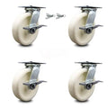 Heavy Duty Nylon Caster with Side Lock R700654