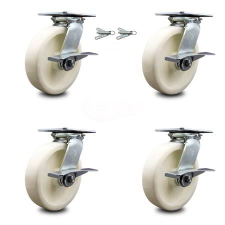 Heavy Duty Nylon Caster with Side Lock R700654