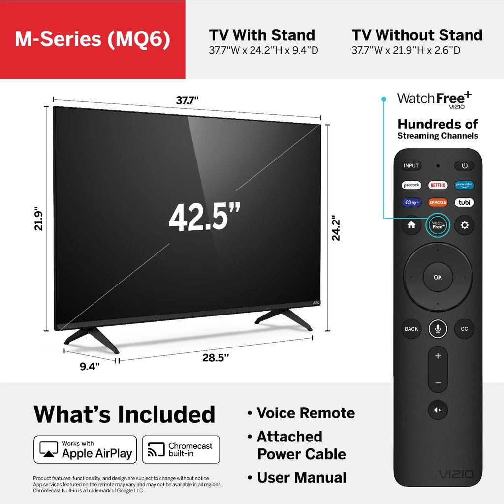43" 4K QLED HDR Smart TV P708503