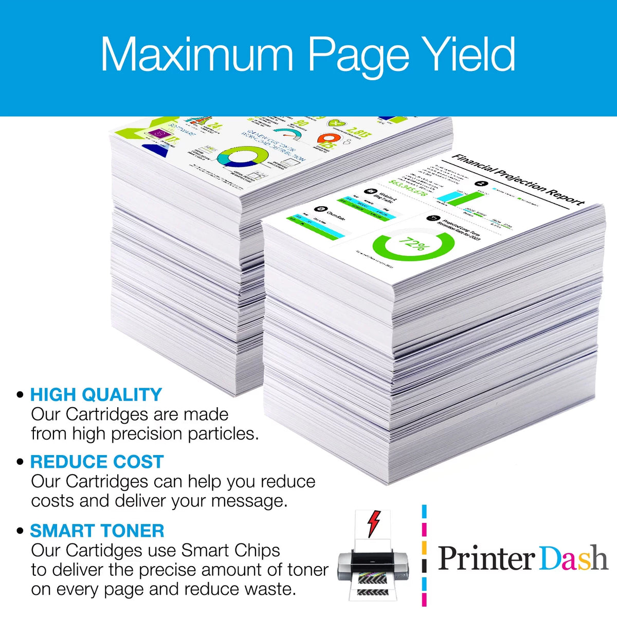 Black High Yield Inkjet U409
