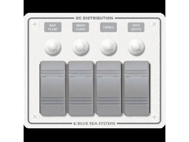White Horizontal Water Resistant Panel U402861
