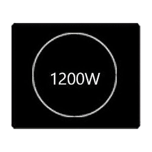 12'' Electric Radiant Cooktop with 1 Burner C62363