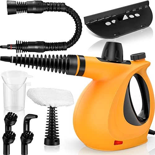 Handheld Pressurized Multi-Surface Steam Cleaner with 11pcs Accessories V435840