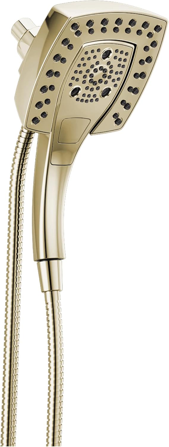 Champagne Bronze Dual Hand Held Shower Head with Hose P985