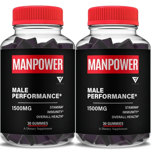 Man Power Gummies Maximum Performance Gummy 2 Month Supply C73444