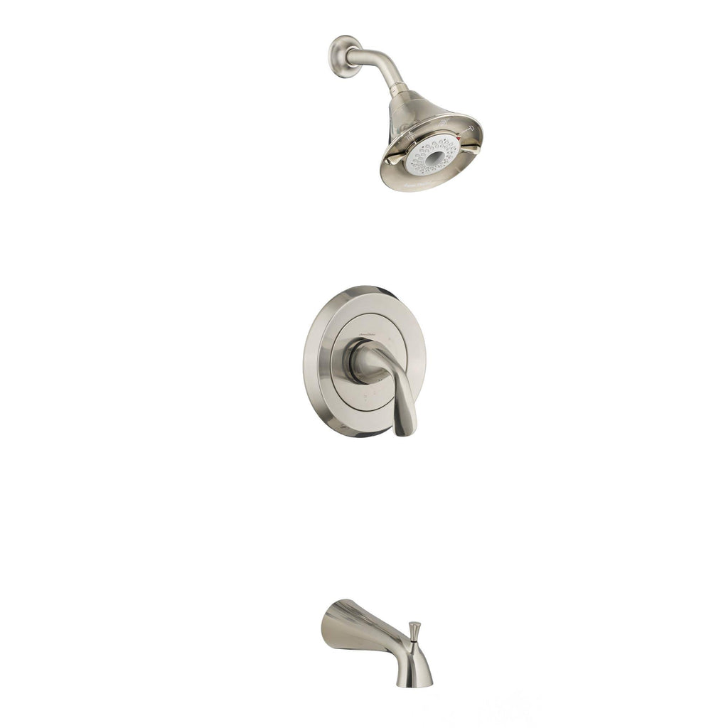 Satin Nickel Pressure Balance Bath/Shower Trim I777894