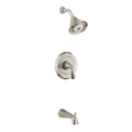 Satin Nickel Pressure Balance Bath/Shower Trim I777894