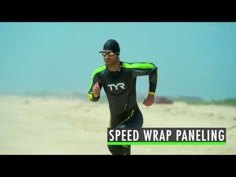 Black/Green/Yellow Wetsuit V6649