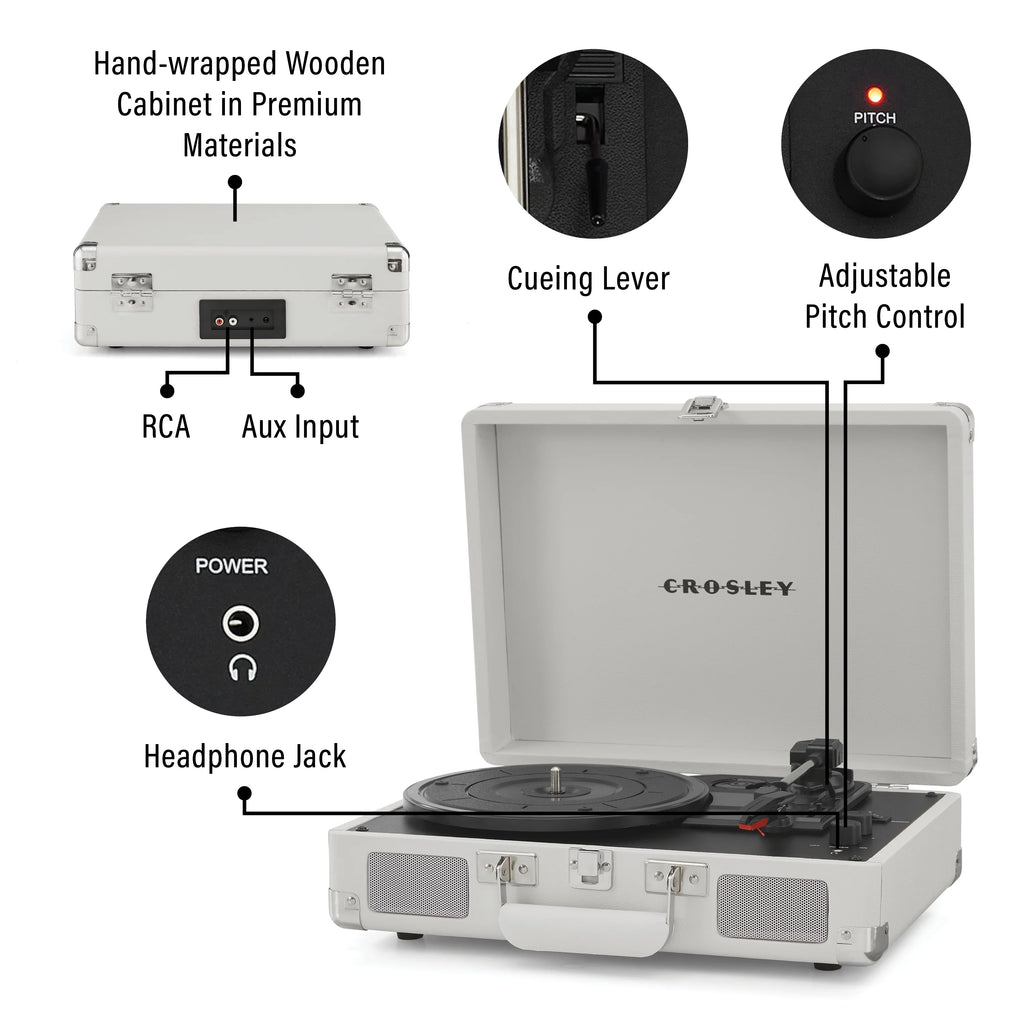 Vinyl Record Player with Bluetooth Speakers N48908