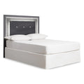 Full Upholstered Panel Headboard Gray D514959