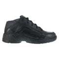 Black Leather Work Shoes Y6226