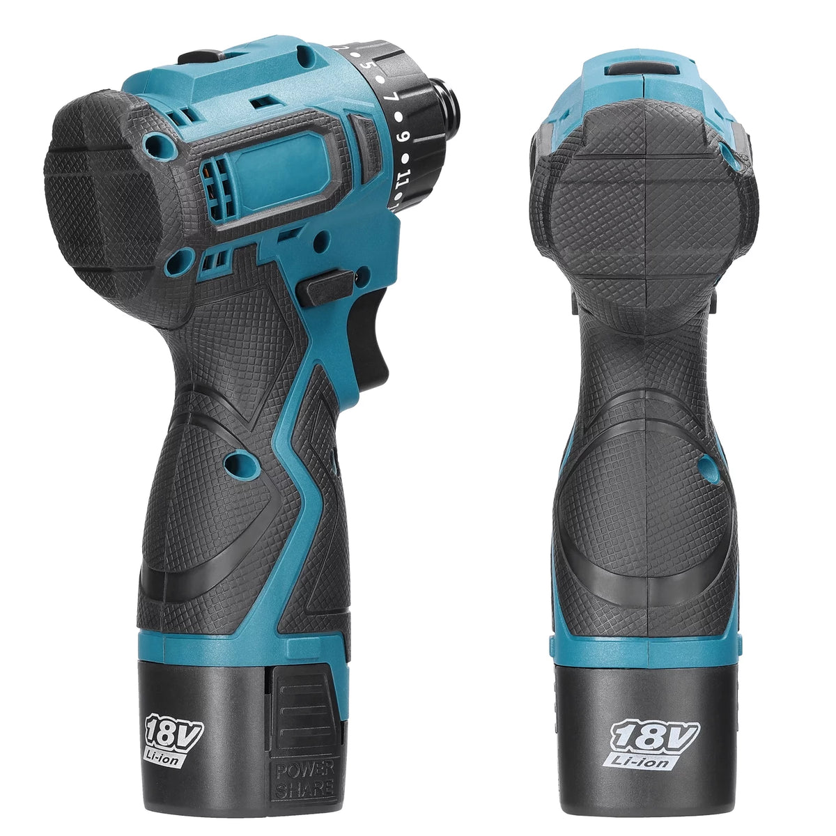18V Brushless Electric Screwdriver Torque Adjustable 2 Speed H8118