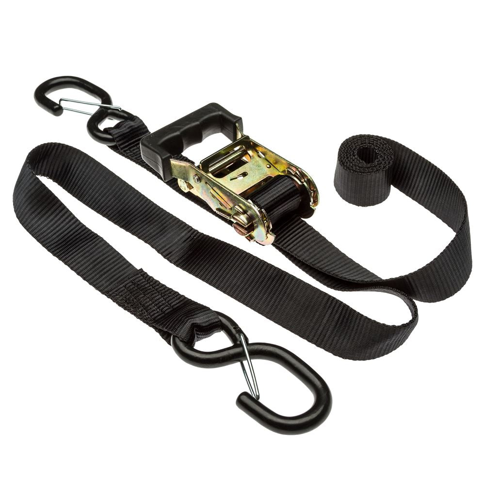 8 Pack Ratchet Strap with S-Hooks Z6149
