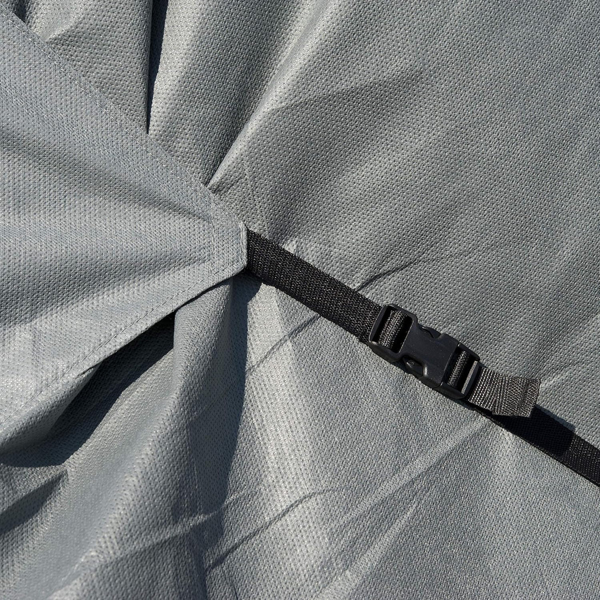 Truck Camper Cover Gray Polypropylene Z939637