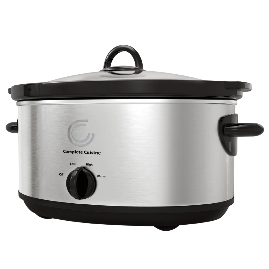 7-Quart Oval Stainless-Steel Slow Cooker S9984
