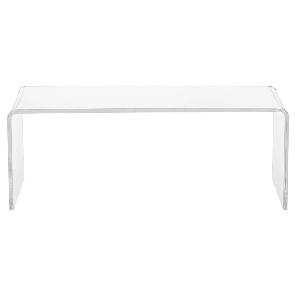 Lucite and Acrylic Coffee Table in Clear A12639