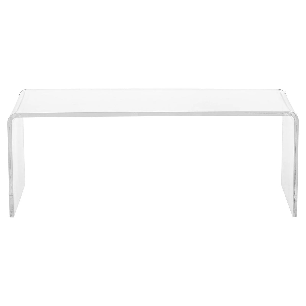 Lucite and Acrylic Coffee Table in Clear A12639