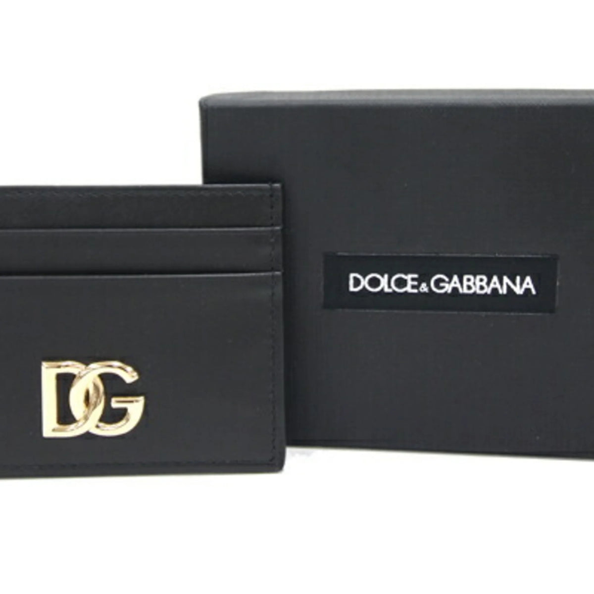 Black Leather Card Case B650001