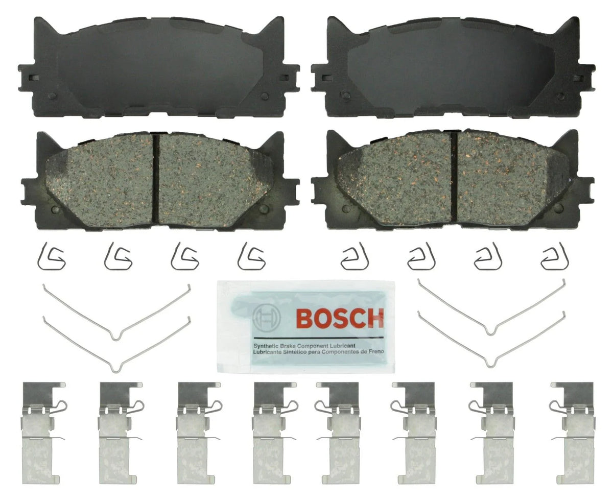Blue Ceramic Disc Brake Pad Set With Hardware H4113