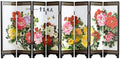 8-Panel Traditional Chinese Art Decorative Lacquerware Mini Divider J83034