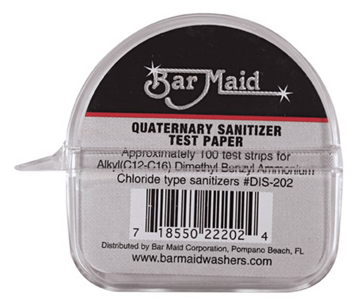 Quaternary Sanitizer Test Strips G573