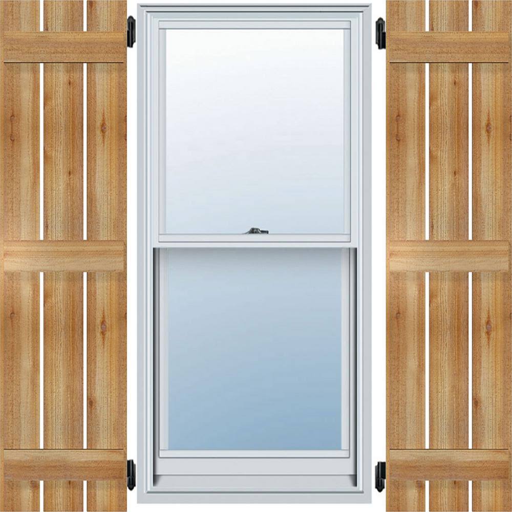 Rough Sawn Board-n-Batten Shutters V767