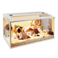 Wooden Hamster Cage with Acrylic Sheets I379