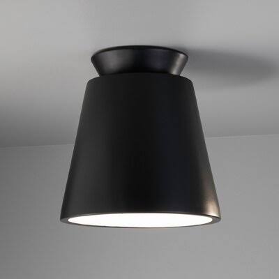Celadon Green Crackle Flush Mount Light Z368