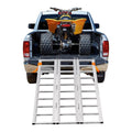1500 lb. Capacity 45 in. x 69 in. Tri-Fold Aluminum Loading Ramp D16461