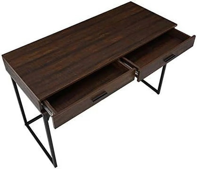 Metal Computer Desk with Drawers Q349129