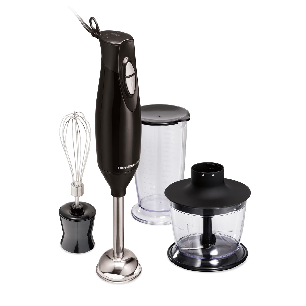 7 Piece Hand Blender Set, Black N8679