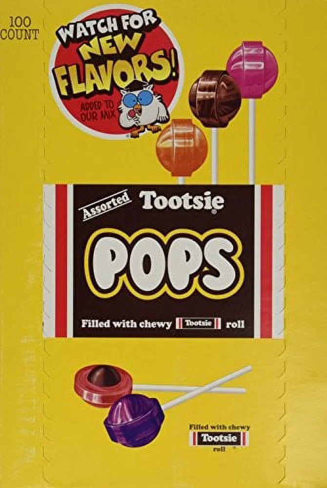 Tootsie Pops Assorted - 100 ct. M3518