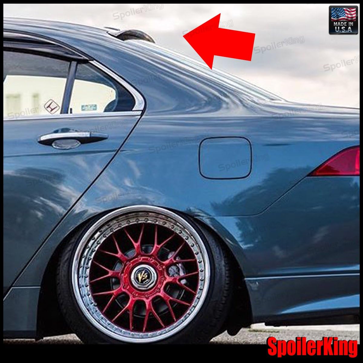 Roof Spoiler compatible with Acura TSX CL9 2004-2008 W276544